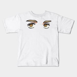 Laios Touden Eyes from Dungeon Meshi or Delicious in Dungeon / Dungeon Food Anime Manga DM-2 Kids T-Shirt